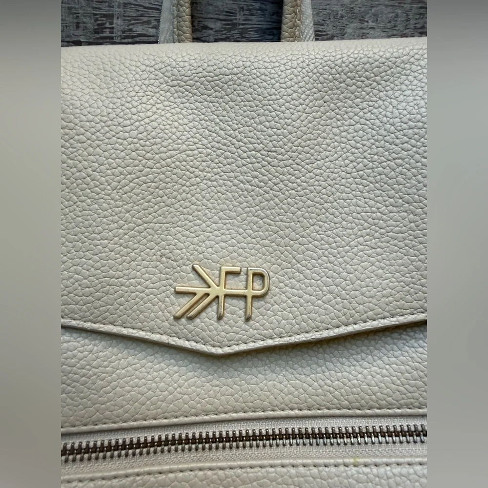 Freshly Picked Mini Classic Cream Diaper Bag